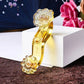 Feng Shui Chinese Glück Geld Kristall Ingot Wohlstand Ornament Haus Büro Tisch Dekoration Tischdeko