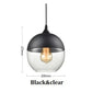 Frendorf | Moderne Glas Pendelleuchte – Retro Deckenlampe für Küche, Esszimmer, Schlafzimmer, Bar, Café und Innendekoration für Tische