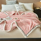 Herbstliche Flanell-Decke