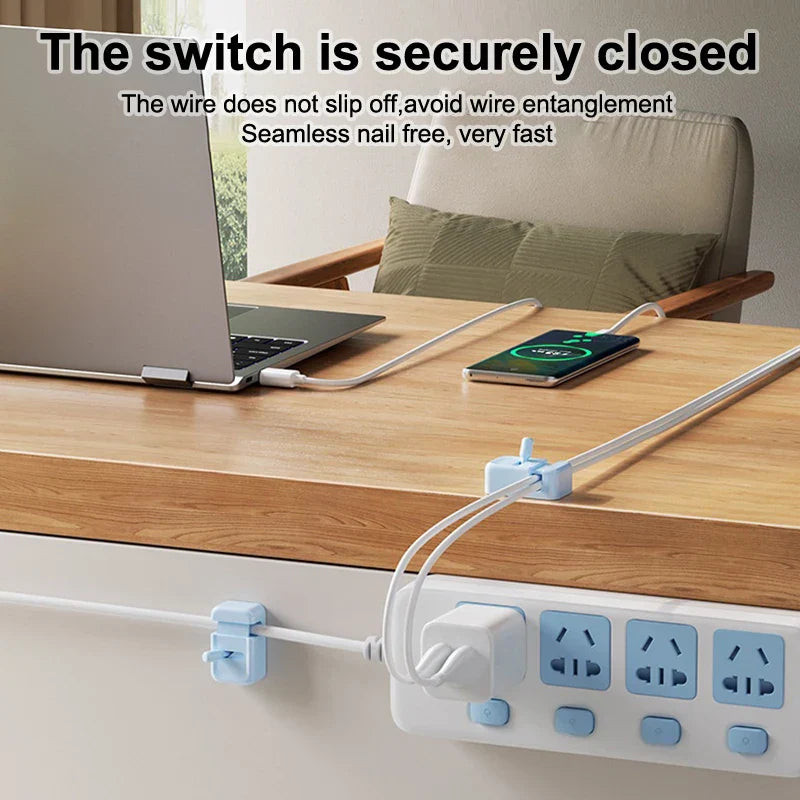 Frendorf | Schnelle Griff Klebe Kabel Organizer Schloss