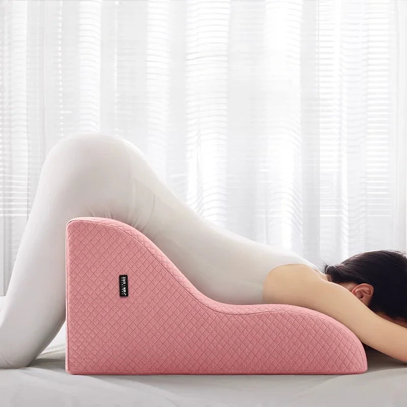 Frendorf | Multi-Winkel Wirbelsäulenstütze Memory Foam Ergonomisches Kissen