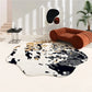 Moderner abstrakter Fluss Teppich