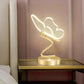 Frendorf | ButterLux LED Tischlampe | Schmetterlingsdesign | Moderne & Luxus Deko für Zuhause