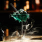 Frendorf | AquaSpirits Kreatives Cocktailglas | Transparentes Design mit Strohhalm | Pufffisch, Oktopus, Schwan & Vogel | Perfekt für Party & Bar