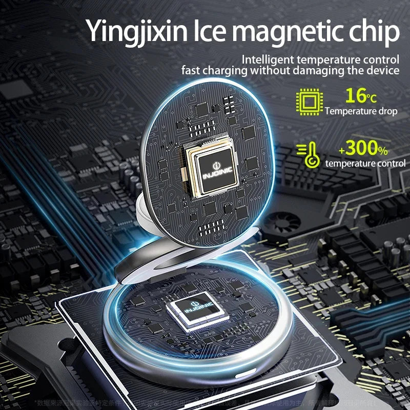 Frendorf | 3 in 1 faltbares magnetisches kabelloses Ladegerät