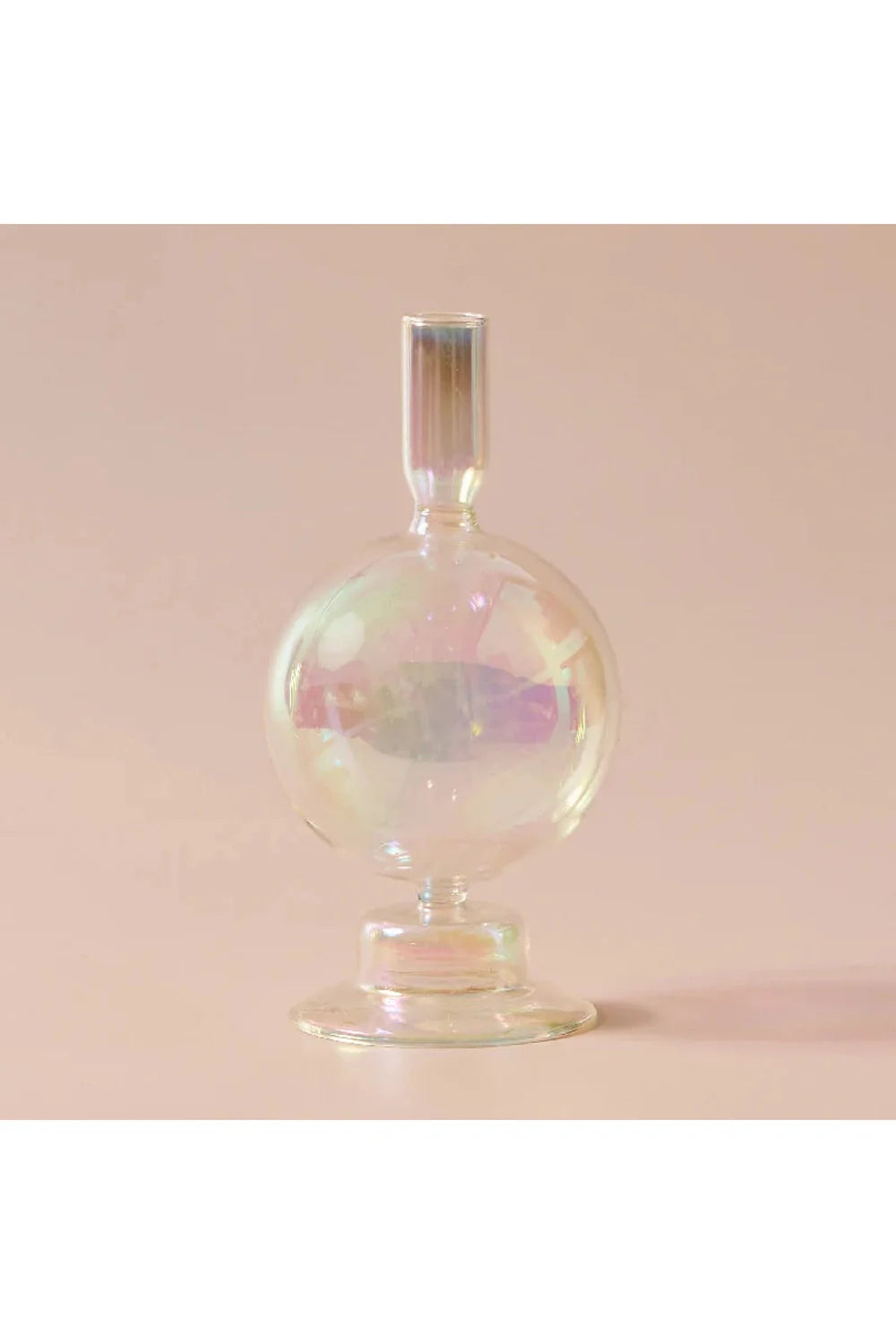 Regenbogen Glas Kerzenhalter