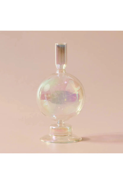 Regenbogen Glas Kerzenhalter