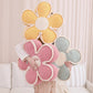 Flauschiges Blumen Kissen