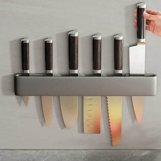 Messerhalter - Knifey - Edelstahl - Multifunktionsregal
