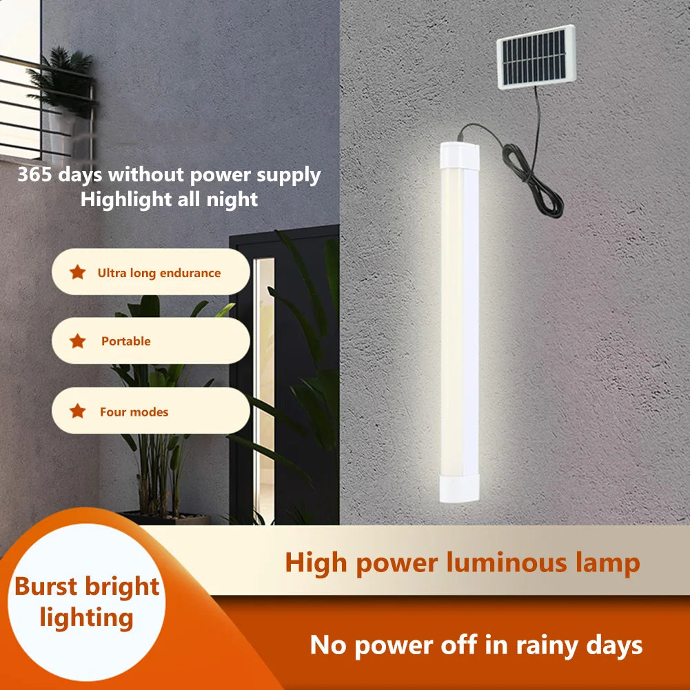 Frendorf | BeamMate | LED-Notfalllampe | Solar & USB Ladefunktion | 4 Lichtmodi | Magnet & Haken