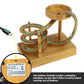 Frendorf | Holz Perpetual Spiral Motion Kinetic Ball Roller Wissenschaftsspielzeug