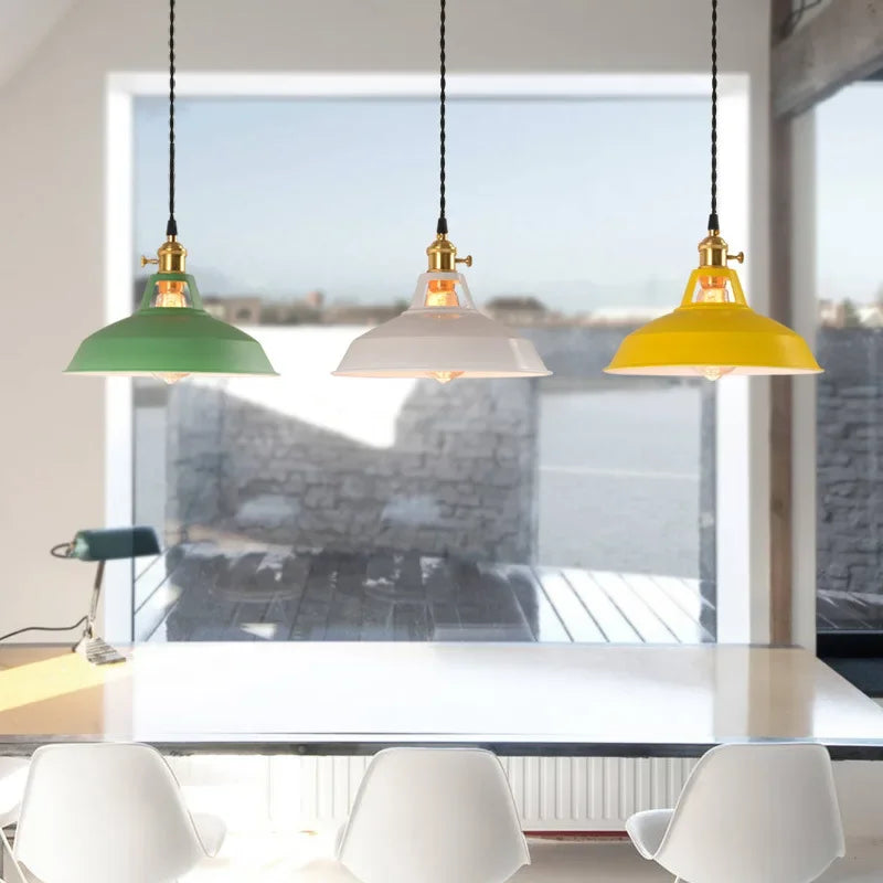 Frendorf | Macaron Esszimmer Kronleuchter – Moderne Einzelkopf Pendelleuchte für Wohnraum, Schlafzimmer und Hoteldekoration