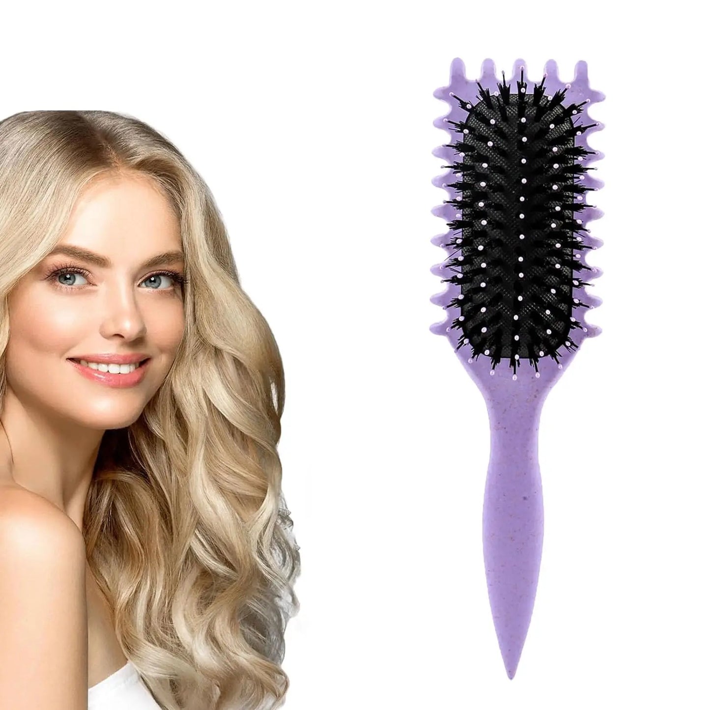 Frendorf | Bounce Curl Define Styling Brush Comb Shaping Herren Damen Reduzieren Zug Curl Trennung Für Definierte Locken