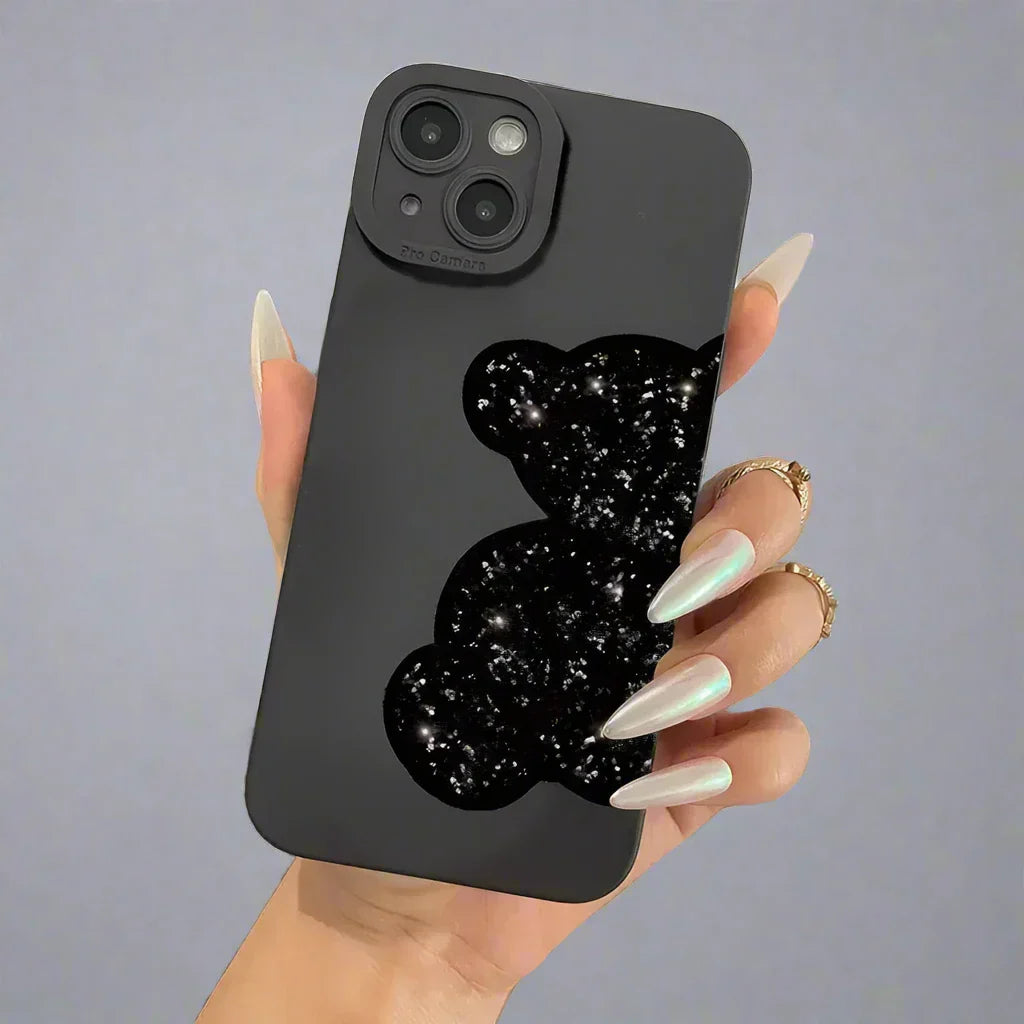 Frendorf | Bärenbedruckte Silikon-iPhone-Schockschutz-Hülle