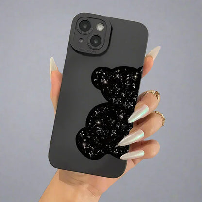 Frendorf | Bärenbedruckte Silikon-iPhone-Schockschutz-Hülle