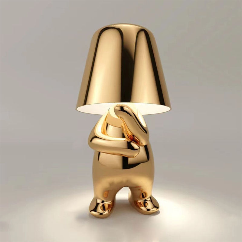 Frendorf - Künstlerische Moderne LED Tischlampe | Dimmbare Beleuchtung je nach Stimmung