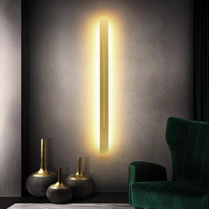 Frendorf | StrixLinear LED - Innenwandlampe aus Metall und Acryl für Wohnzimmer Schlafzimmer