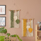Makramee-Wandbehang, Wandteppich, Wanddekoration, Boho, Bohemian-Stil, gewebt, Heimdekoration, handgefertigt, für Wohnzimmer, Wohnung, Wohnheim, Wandteppiche