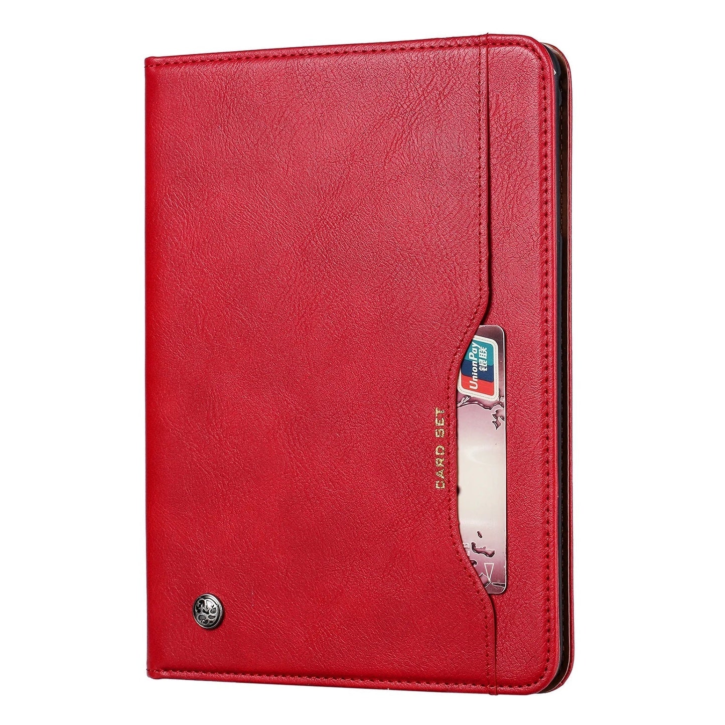 Frendorf | Leder Flip Case für iPad 9,7 (2017-2018), 10,2 (7. / 8. Gen), Air 2/3/4, Pro 9,7/10,5/11 - Wasserdicht, Stoßfest, Business Tablet Hülle