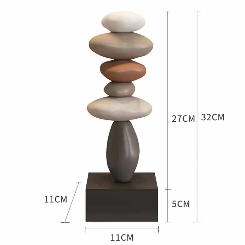Frendorf | Zen Stein Stapel Ästhetische Wohnkultur