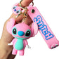 Anime Disney Schlüsselanhänger - Süßer Mickey Mouse, Minnie, Lilo und Stitch Cartoon Schlüsselring, Ornament und Autoanhänger, Perfekte Geschenke für Kinder