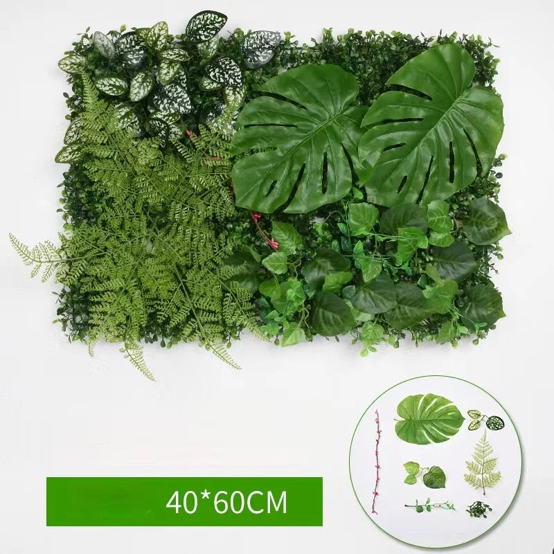 Frendorf | 15,7 x 23,6 Zoll Künstliche Pflanze Rasen – Simulation Grasblatt für Hochzeit, Zuhause, Garten und Außendekoration