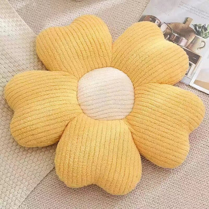 Fluffy Kleeblumen Kissen