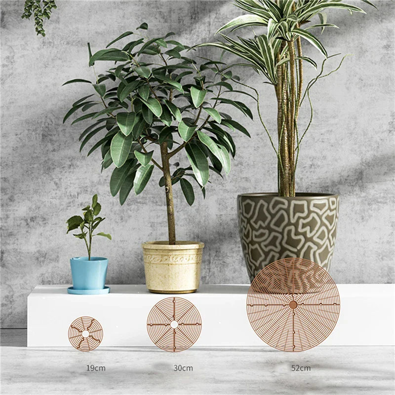 Frendorf | PlantGuard | Topfschutzgitter | Flexibel Zuschnitbar | Schutz Vor Kindern und Haustieren