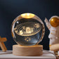 3D Mondkristallkugel Lampe