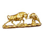Feng Shui Bär und Stier Statue, Stier Figur, Sammlung Kuh Skulpturen Tier
