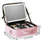 Frendorf | Reise Kosmetiktasche LED Spiegel Make-up Tasche