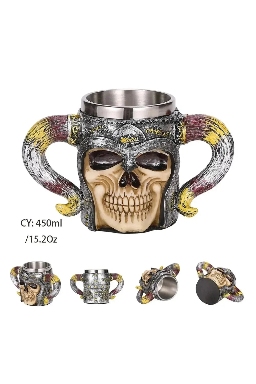 Skull Viking Bierbecher