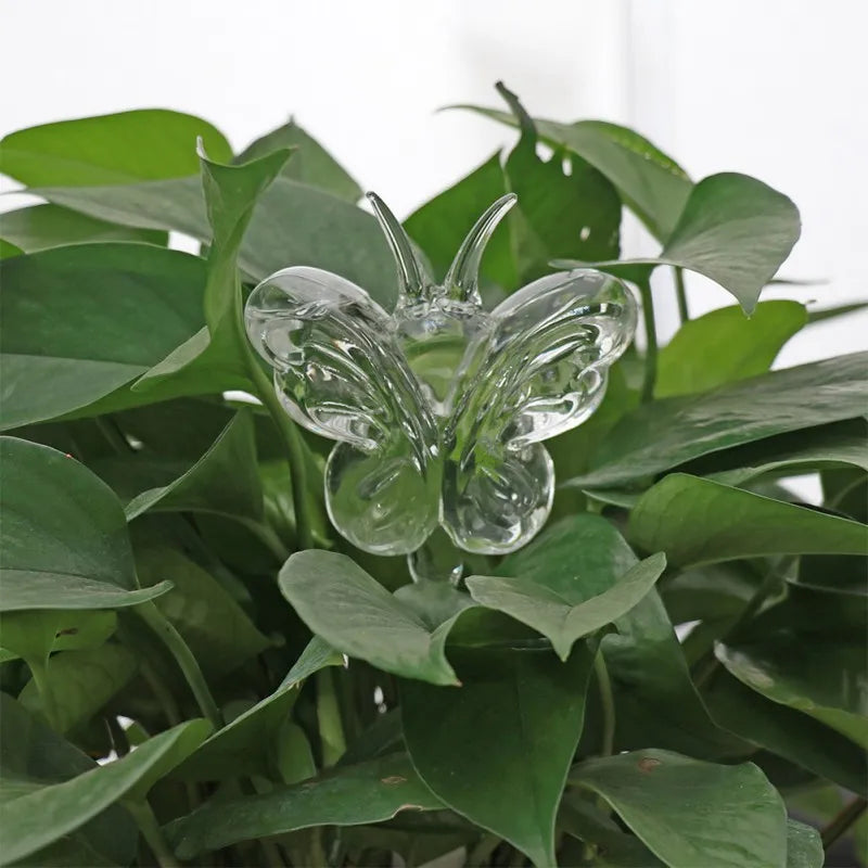 Dekorative Glasvogel-Wishewannen - 8 Stile Selbstbewässernde Zimmerpflanze & Blumen Glasbewässerungsgerät