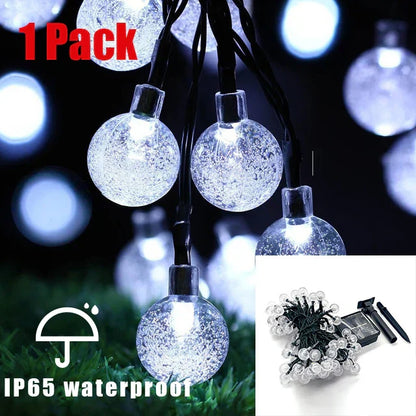 Frendorf | 100 LED Solar Lichterkette Außen - Wasserdicht