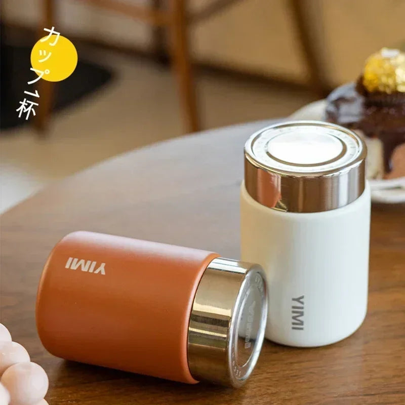230ml Mini 316 Edelstahl Tragbare Thermoskanne - Taschen-Vakuumflasche