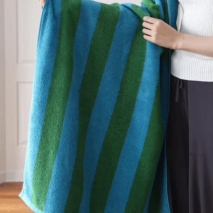 Retro Streifen Handtuch (Chunky)