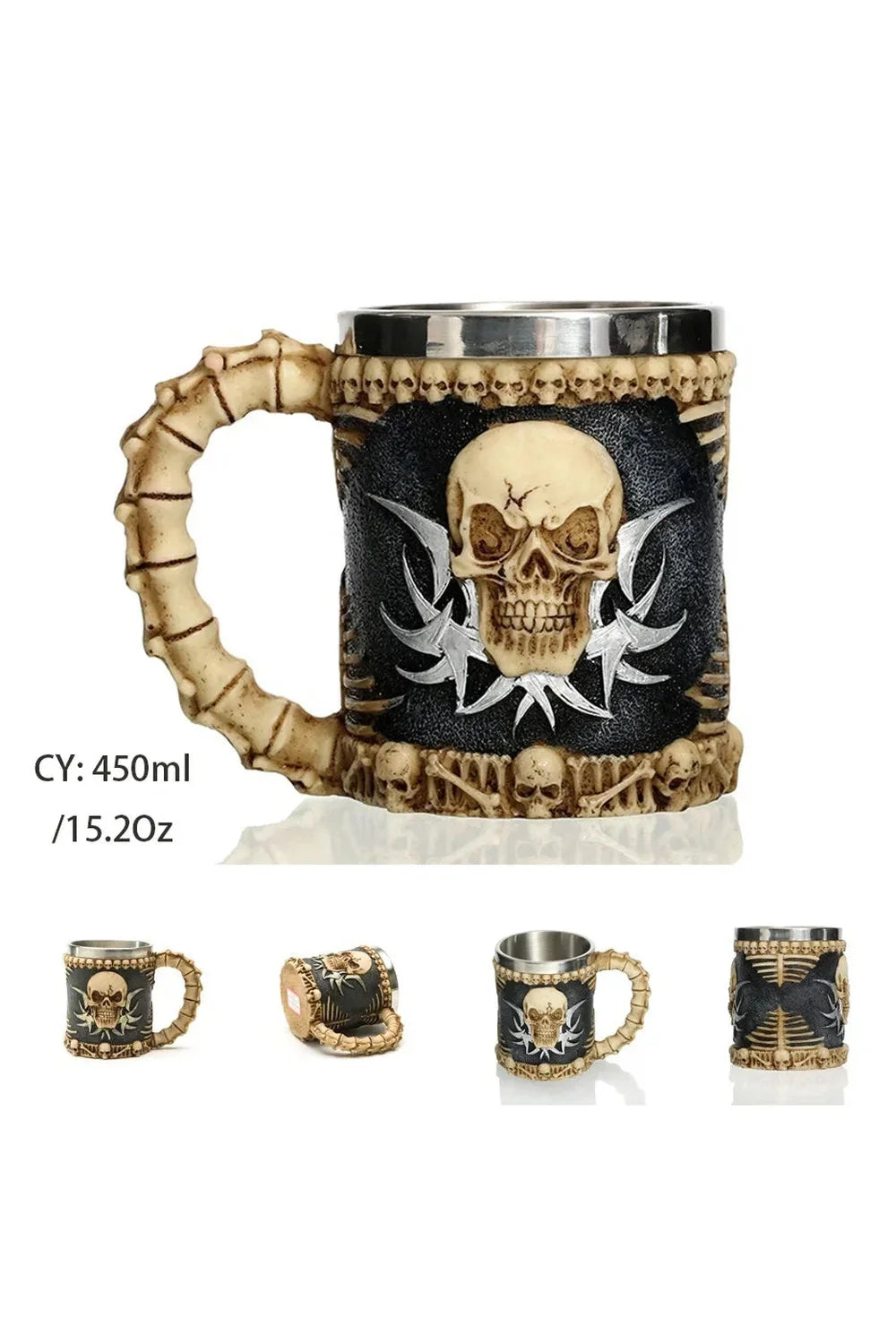 Skull Viking Bierbecher