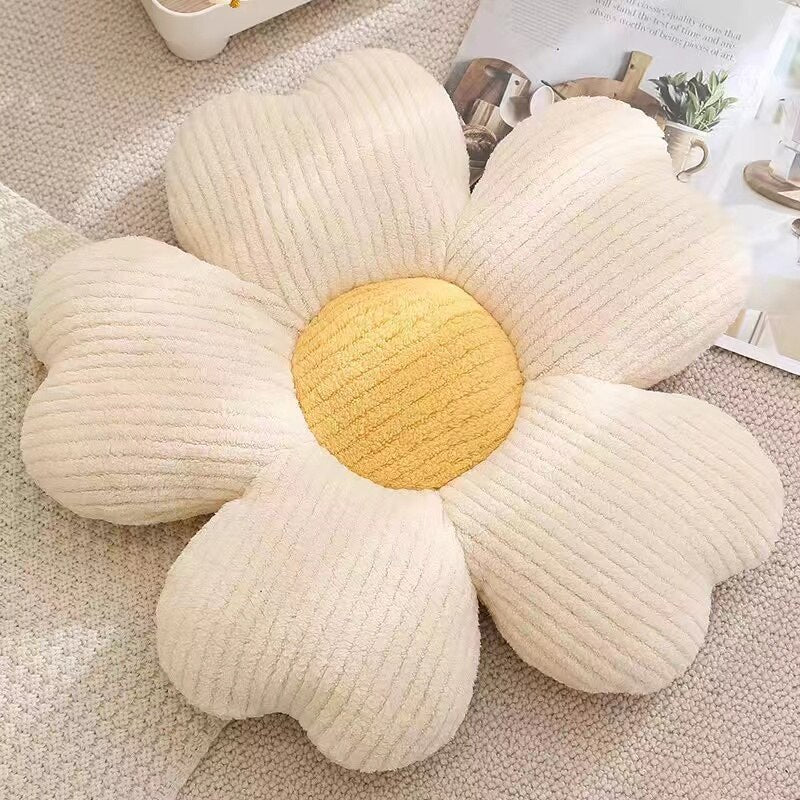 Fluffy Kleeblumen Kissen