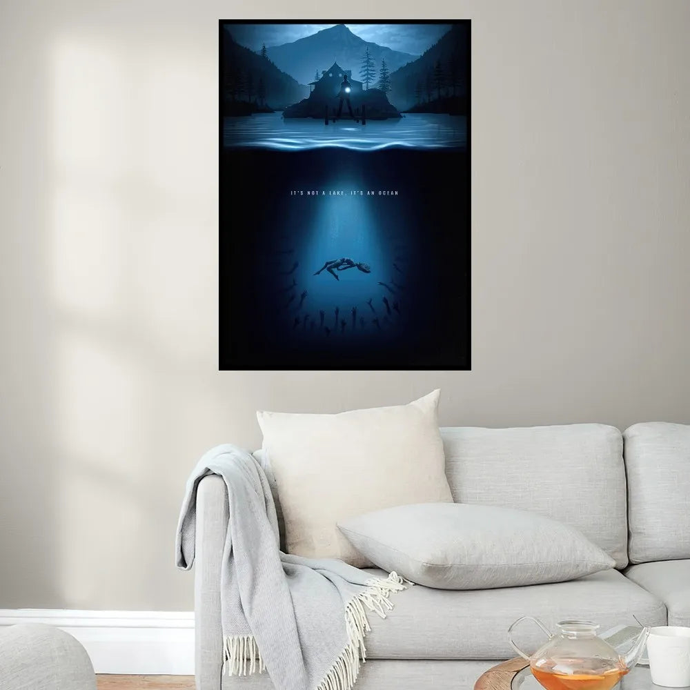 Spiel Alan W-Wake 2 Poster Drucke Wandmalerei Schlafzimmer Wohnzimmer Dekoration Büro Klein