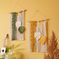 Makramee-Wandbehang, Wandteppich, Wanddekoration, Boho, Bohemian-Stil, gewebt, Heimdekoration, handgefertigt, für Wohnzimmer, Wohnung, Wohnheim, Wandteppiche