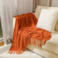 Nordic Style Dick Gestrickte Decke