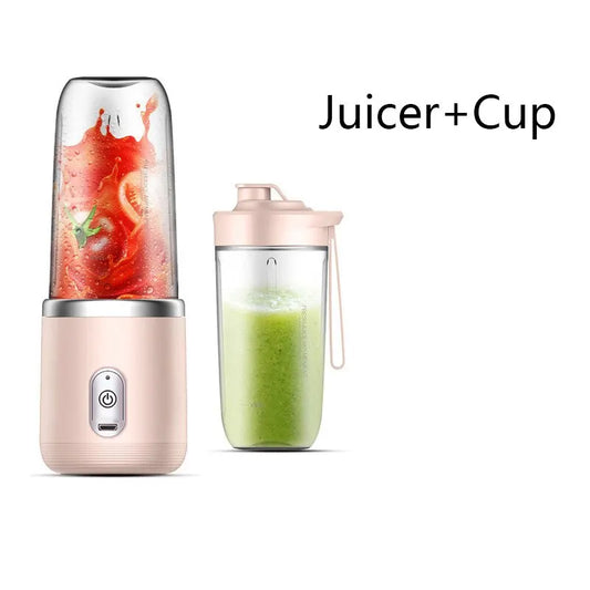 Frendorf | JuiceMate Tragbarer Entsafter | Kompakter Mixer | Frische Säfte überall | Sportbecher inklusive