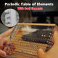 Frendorf | Bildungs-Acryl-Wissenschafts-Periodensystem-Dekor