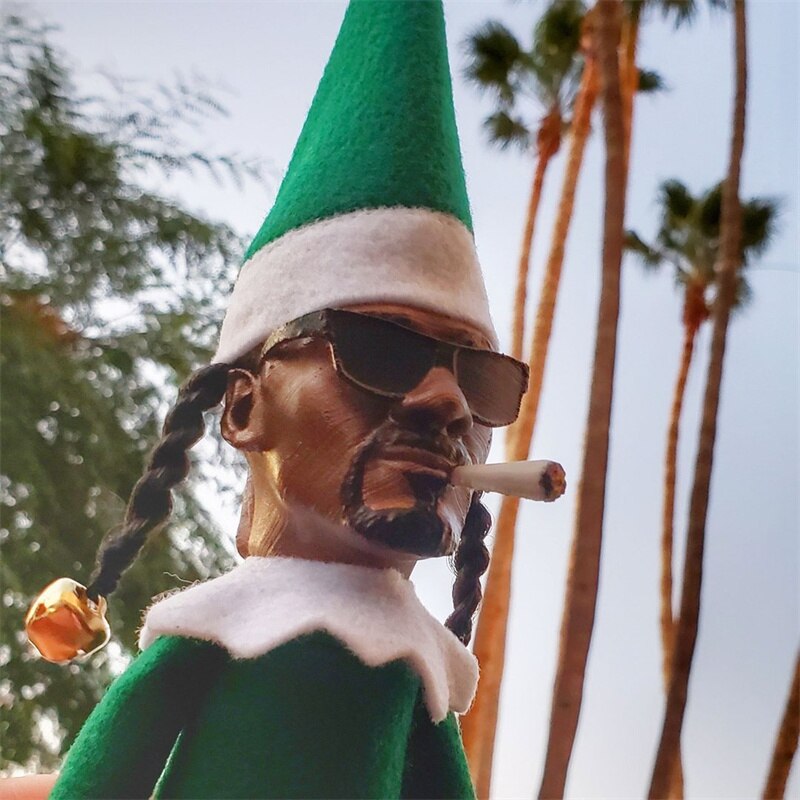 Kreative Snoop On A Stoop Weihnachtselfenpuppe Spy On A Bent Weihnachtsdekorationen Home Latex Ornamente Elfenpuppe Geschenkspielzeug