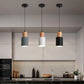 Nordische LED-Pendelleuchten aus Metall und Holz - Moderne Hängelampen für Esszimmer und Küche
