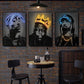 Hip Hop Sänger Abstrakte Wandkunst Gemälde