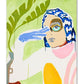 Abstract Frau Thema Leinwand Poster