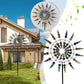 Frendorf | Einzigartiger Solarbetriebener Kinetischer Metall Windmühlen Spinner - Magische Windkollektoren für Patio, Garten, Rasen Außen Dekoration