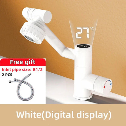 Frendorf | Digitalanzeige drehbar japanischer Stil Badezimmer Wasserhahn