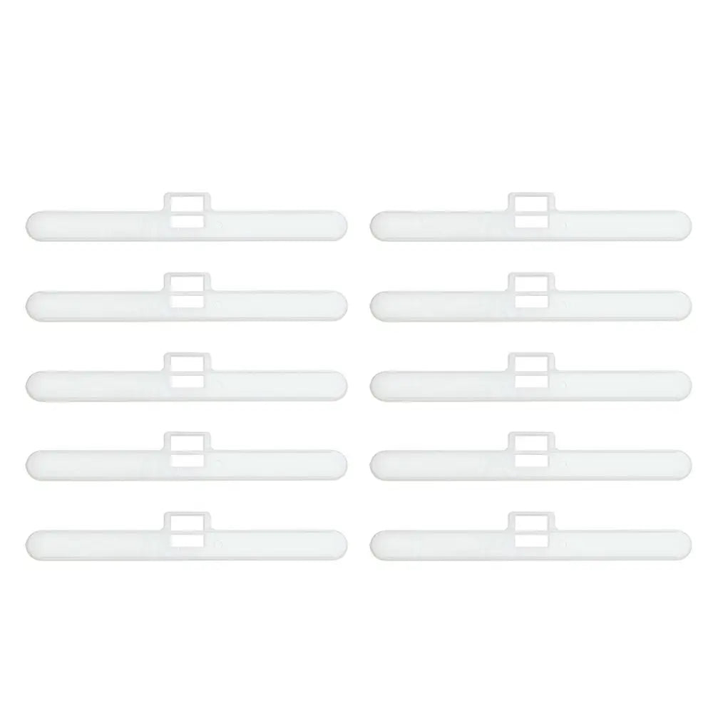 Frendorf | 10PCS Vertikale Jalousien Lamellen Ersatzanschlussclips – Vorhang Reparaturclips für Fenster im Haushalt, 127mm Lamellenhänger Kette